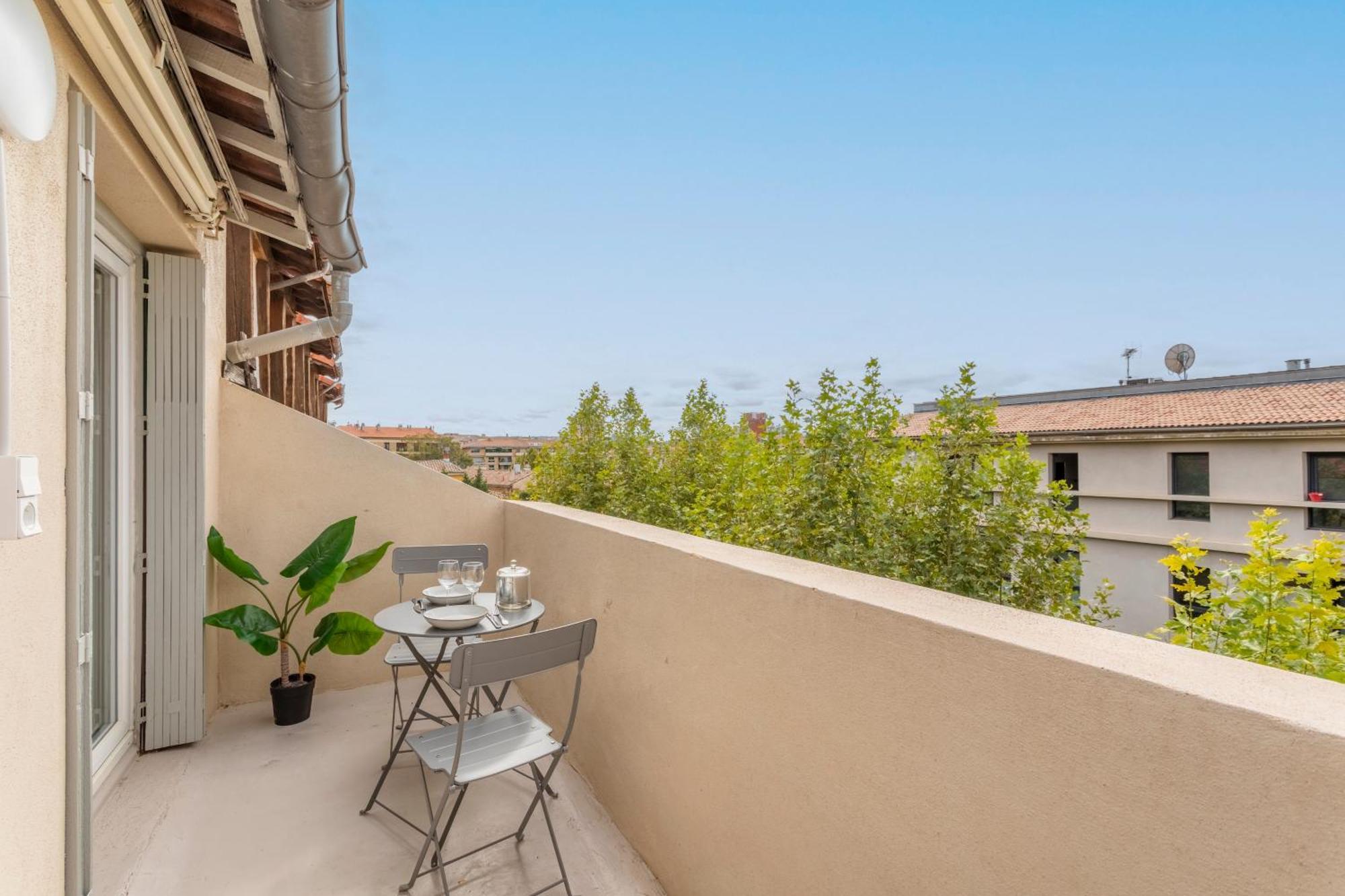 T3 Renove Avec Terrasse Et Vue Apartment